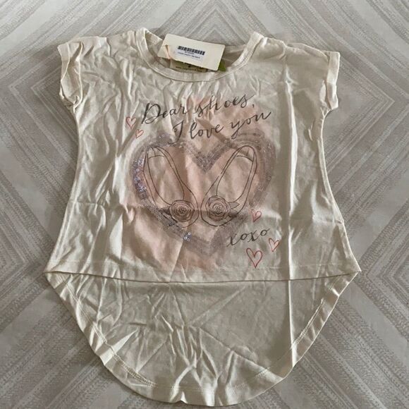 Mia Joy Girls Imelda Graphic Tee with Sequins - Picture 1 of 6